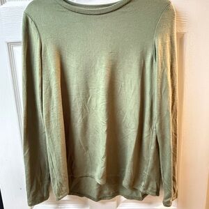 American Eagle Outfitters Olive Soft & Sexy Top